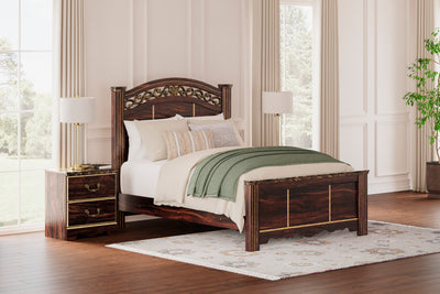 Glosmount King Poster Bed