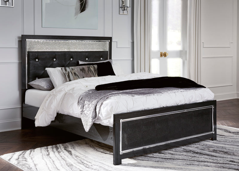 Kaydel l- Queen Upholstered Panel Bed