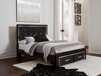 Kaydell Queen Panel Bed with Storage