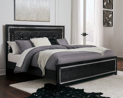 Kaydell King Upholstered Panel Bed