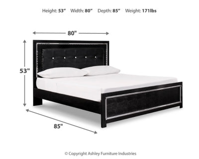 Kaydell King Upholstered Panel Bed1