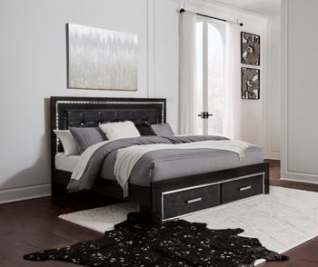 Kaydell King Panel Bed with Storage