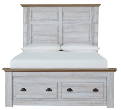 Haven Bay Queen Panel Storage Bed