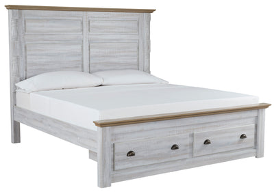 Haven Bay King Panel Storage Bed