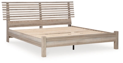 Hasbrick - King Slat Panel Bed