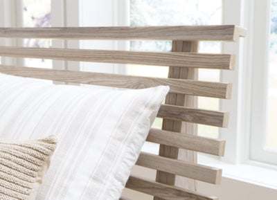 Hasbrick - King Slat Panel Bed