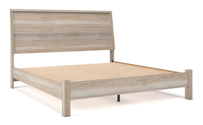 Hasbrick - King Slat Panel Bed