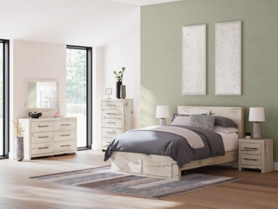 Lawroy -  Queen Panel Storage Bed