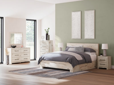 Lawroy King Panel Bed with Storage