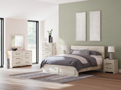 Lawroy -  King Panel Storage Bed