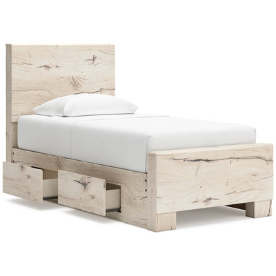 Lawroy Full Panel Bed with Storage