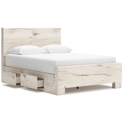 Lawroy -  King Panel Storage Bed