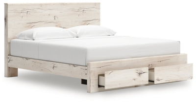 Lawroy -  King Panel Storage Bed