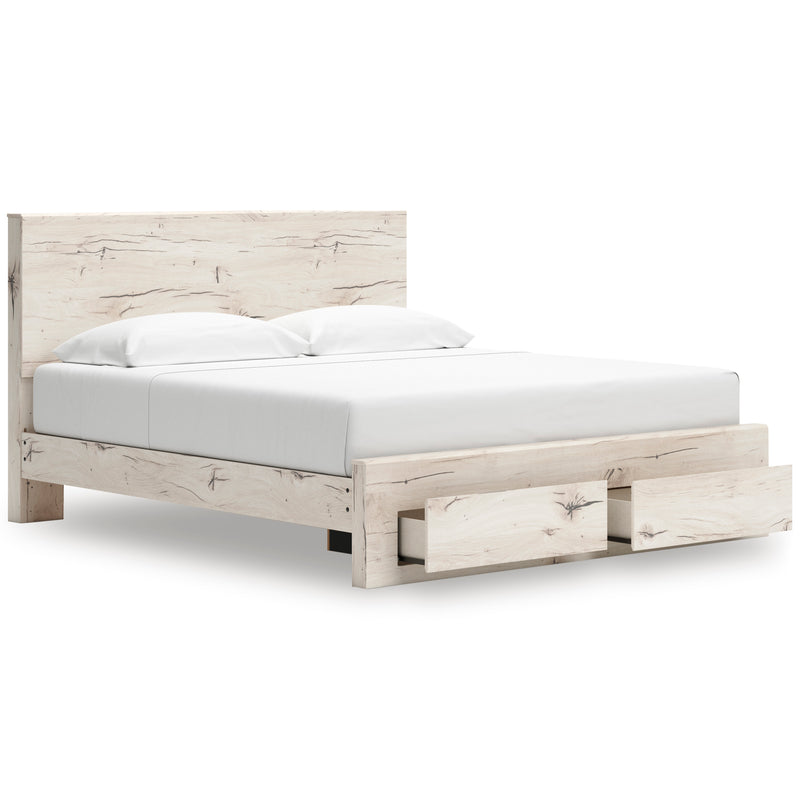 Lawroy -  Queen Panel Storage Bed