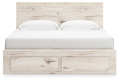 Lawroy -  King Panel Storage Bed