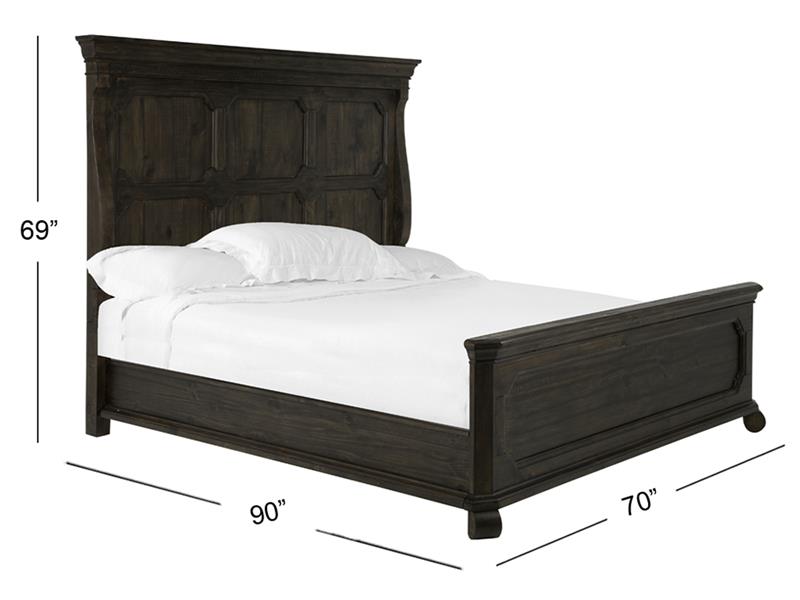 Bellamy - Complete Queen Panel Bed