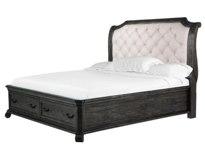 Bellamy - Complete King Sleigh Storage Bed