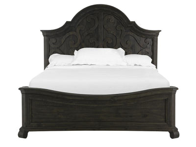 Bellamy - Complete King Shaped Panel Bed