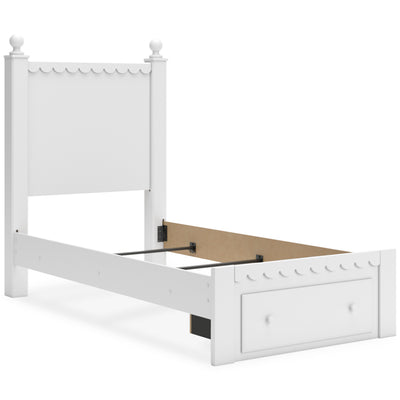 Mollviney Twin Panel Storage Bed