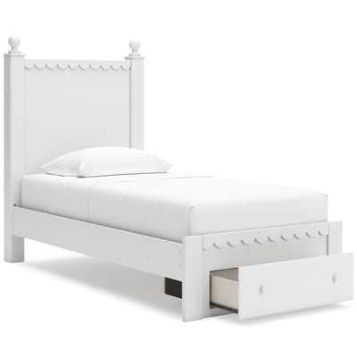 Mollviney Twin Panel Storage Bed