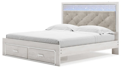 Altyra - King Upholstered Storage Bed