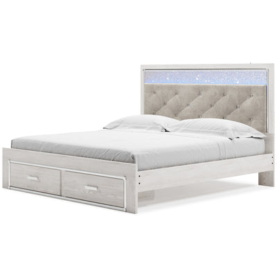 Altyra King Upholstered Storage Bed