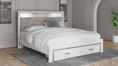 Altyra - King Upholstered Storage Bed