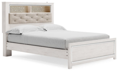 Altyra - Queen Panel Bookcase Bed