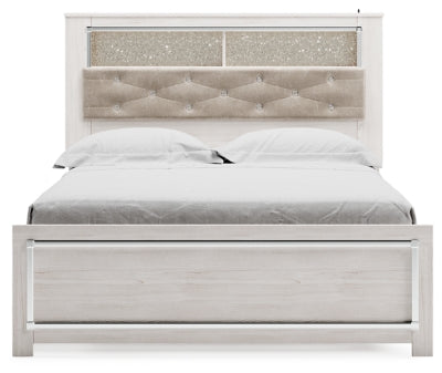 Altyra - Queen Panel Bookcase Bed