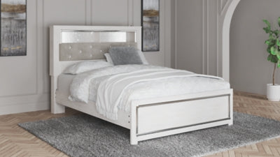 Altyra - Queen Panel Bookcase Bed