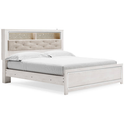 Altyra King Panel Bookcase Bed1