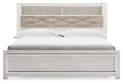 Altyra King Panel Bookcase Bed1