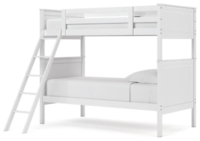 Nextonfort Twin over Twin Bunk Bed0