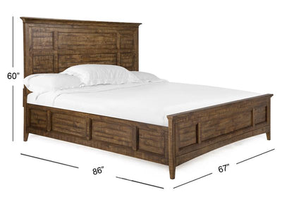 Bay Creek - Complete Queen Panel Bed with Regular Rails