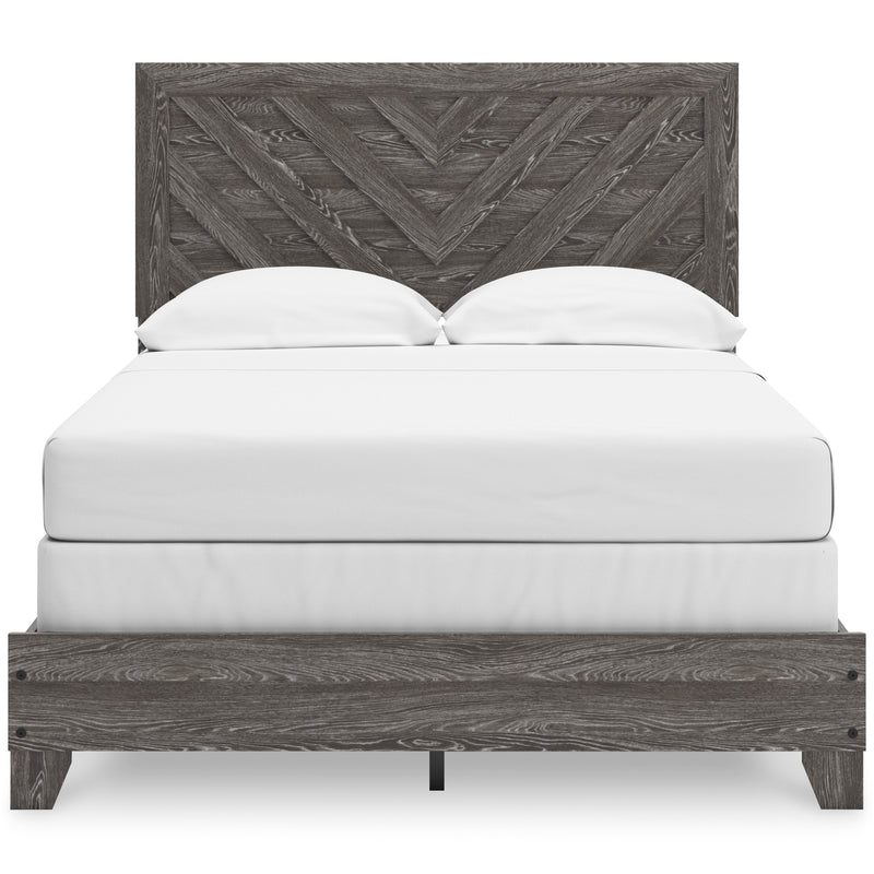 Sylveri Full Chevron Panel Bed