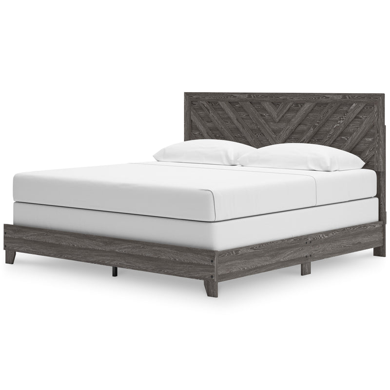 Sylveri King Chevron Panel Bed