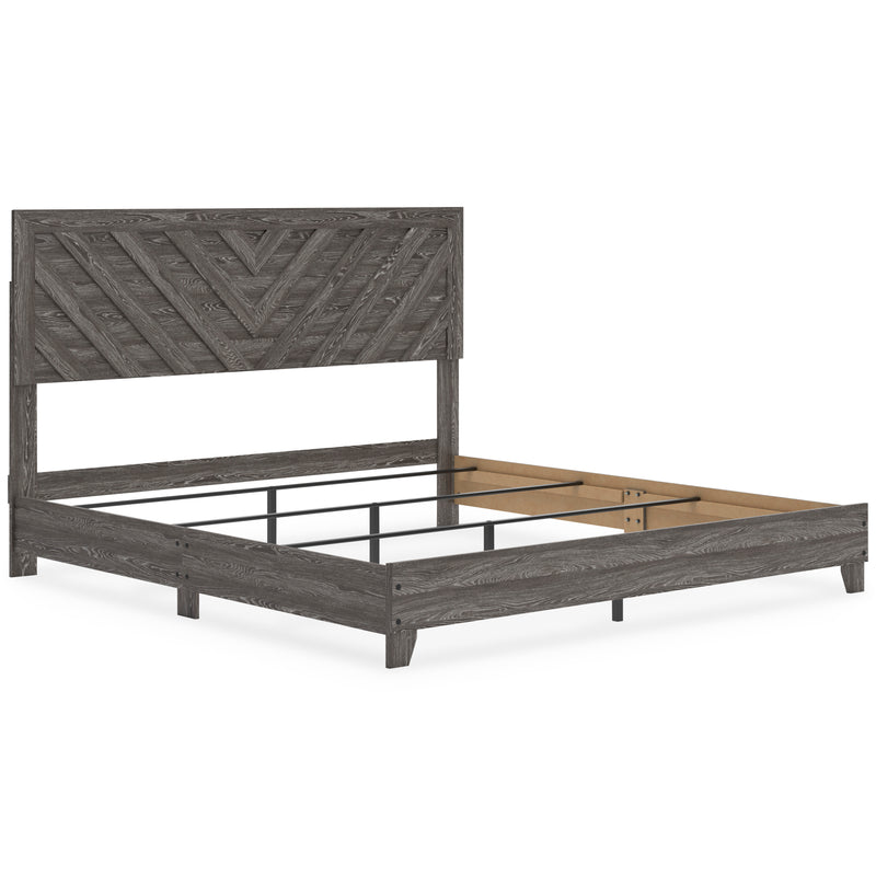 Sylveri King Chevron Panel Bed