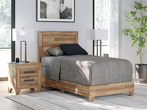 Finaria Twin Panel Bed