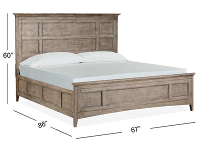 Paxton Place - Complete Queen Panel Bed with Regular Rails