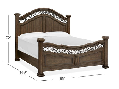 Durango - Complete King Panel Bed