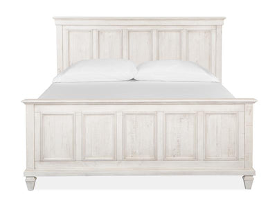 Newport - Complete King Sleigh Upholstered Bed