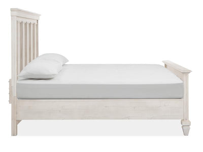 Newport - Complete King Sleigh Upholstered Bed