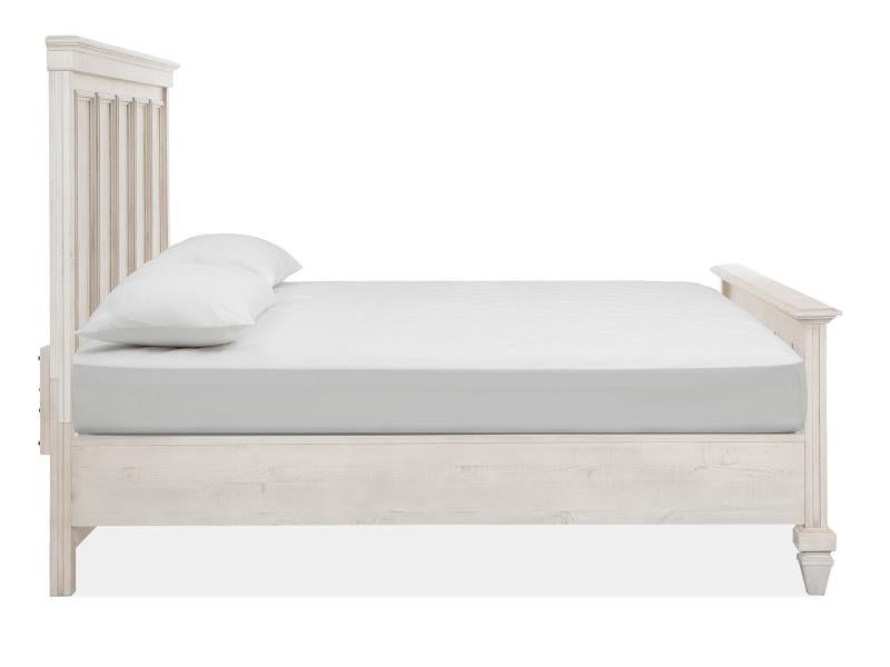 Newport - Complete King Sleigh Upholstered Bed