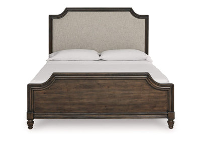 Veramond King Upholstered Panel Bed