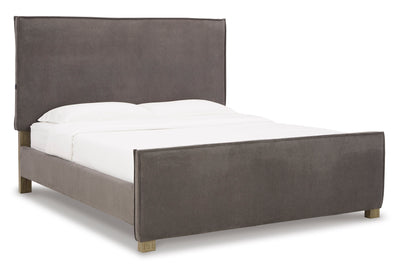 Krystanza Queen Upholstered Panel Bed