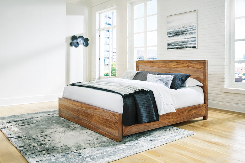 Dressonni California King Panel Bed