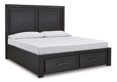 Foyland Queen Panel Storage Bed