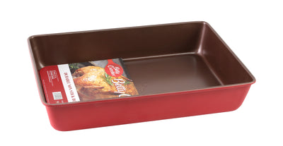 Betty Crocker Roasting Pan (34.5x24x6CM-Thickness 0.9MM)