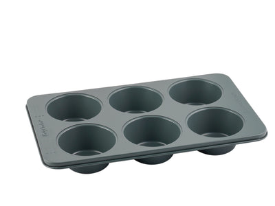 Betty Crocker Jumbo Muffin Pan 6 Cups (35X21.5X4CM-Thickness 0.4MM)