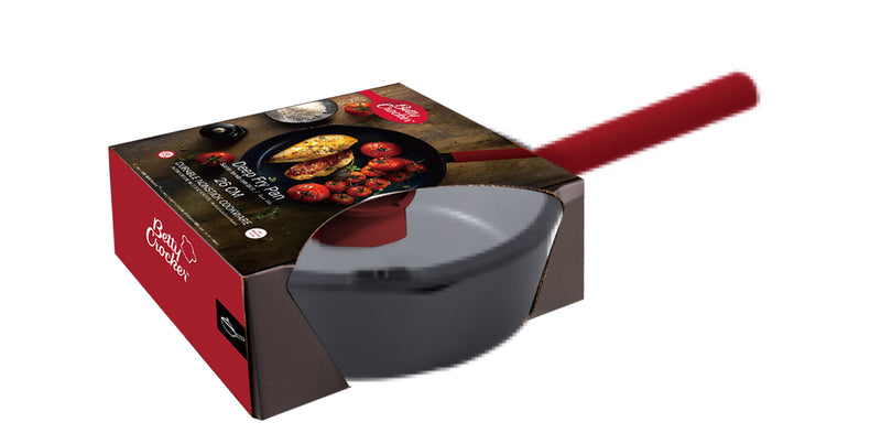 Betty Crocker Forged Aluminum Deep Fry Pan (26x7CM-Thickness 2.8MM)